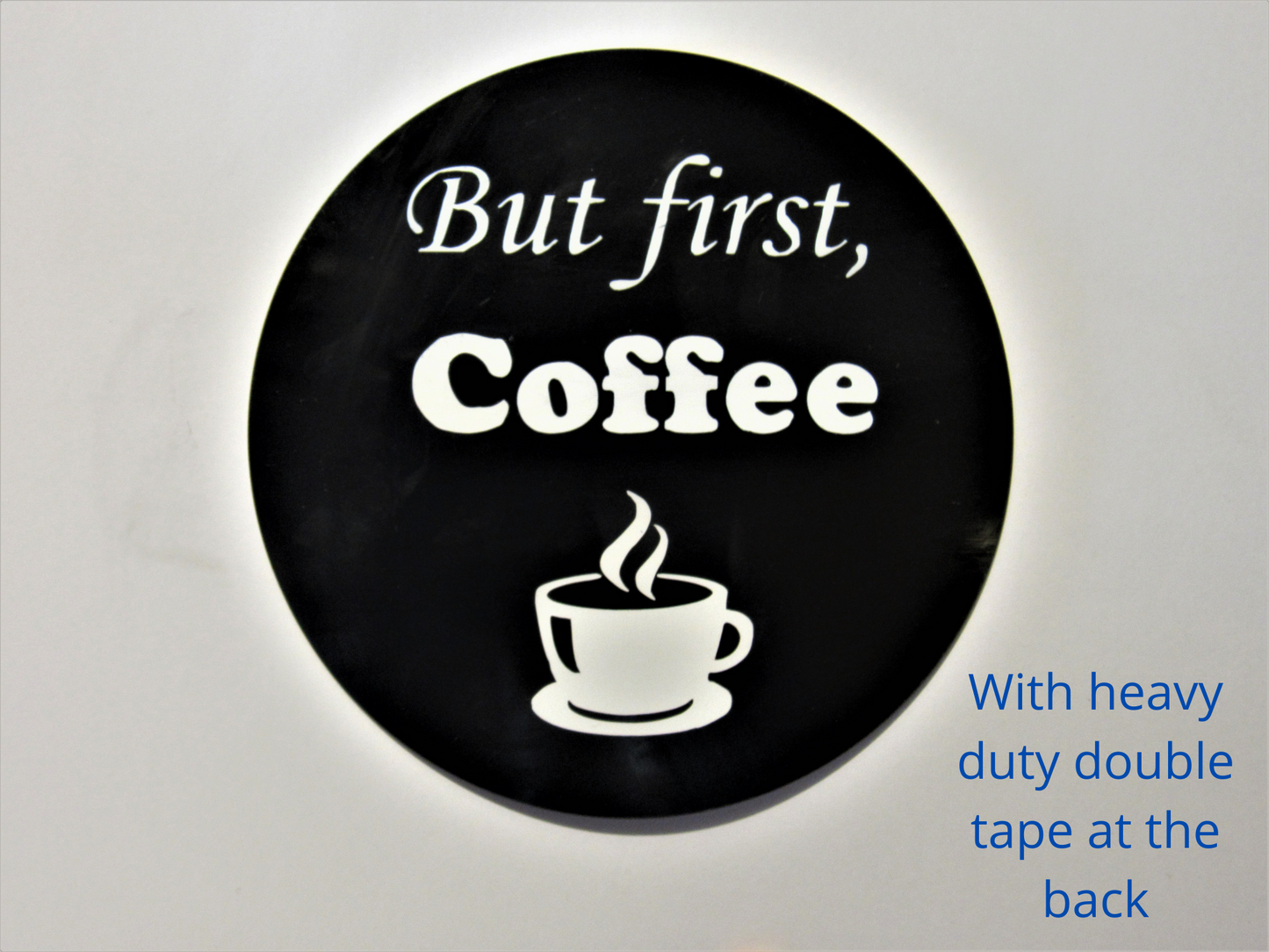 But First Coffee acrylic Sign kitchen wall decor