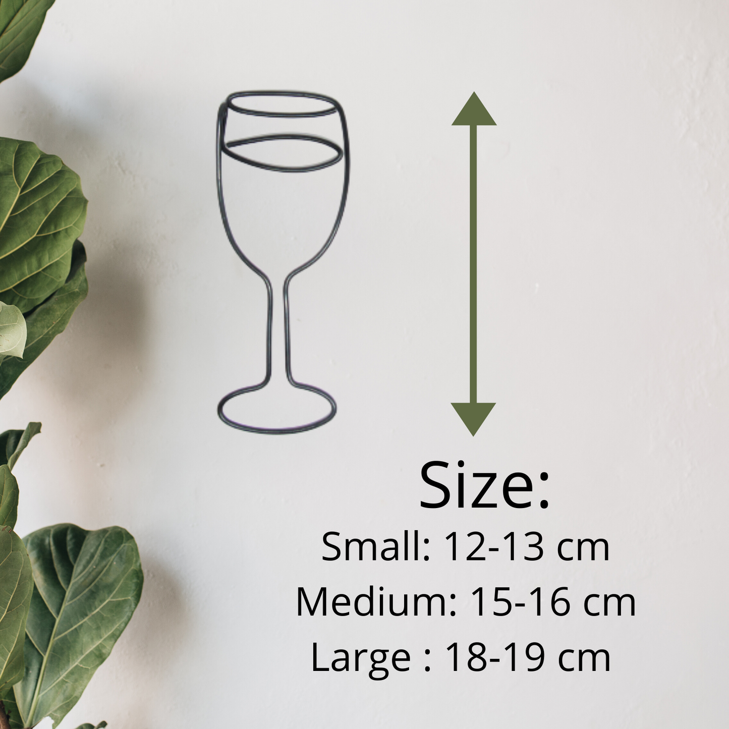 Wire Wine bottle and wine glass wall art sign for home bar
