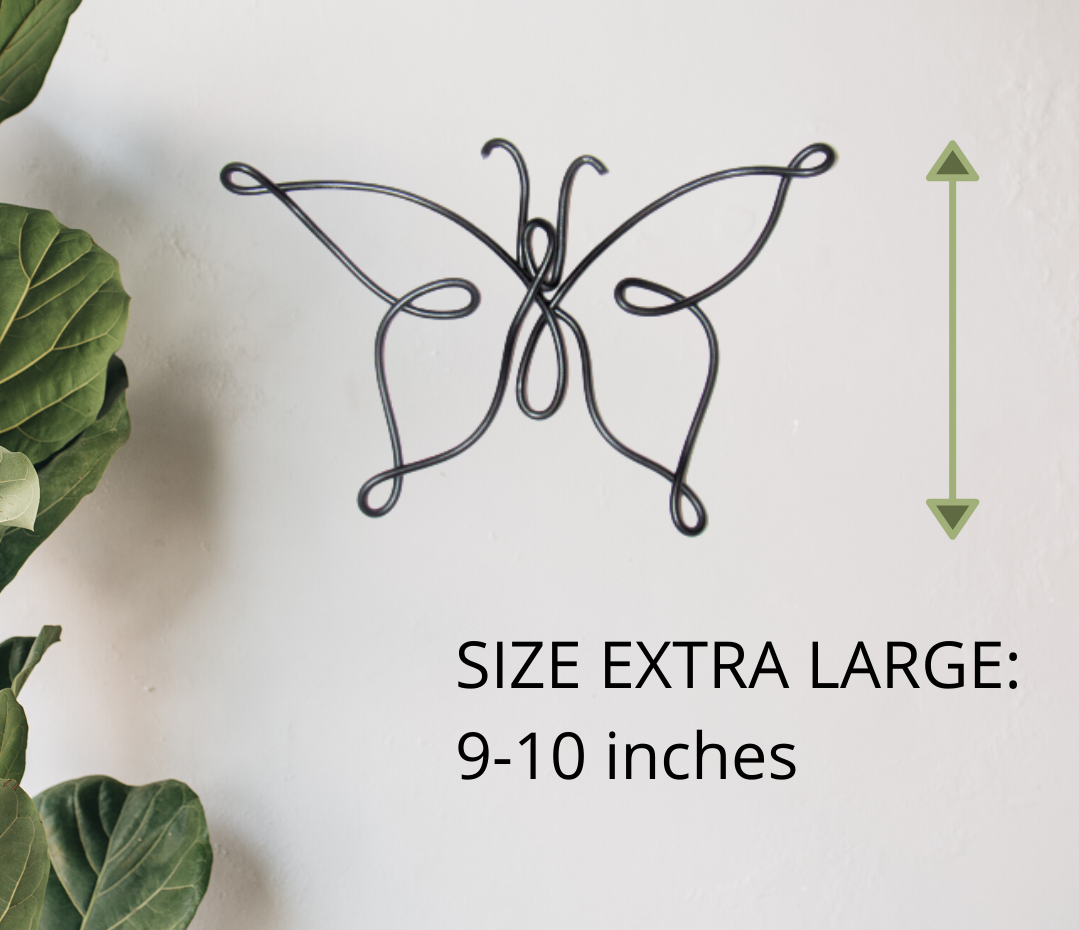 Butterfly wire wall art home decor