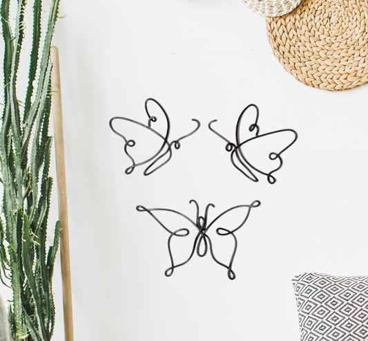 Butterfly wire wall art home decor