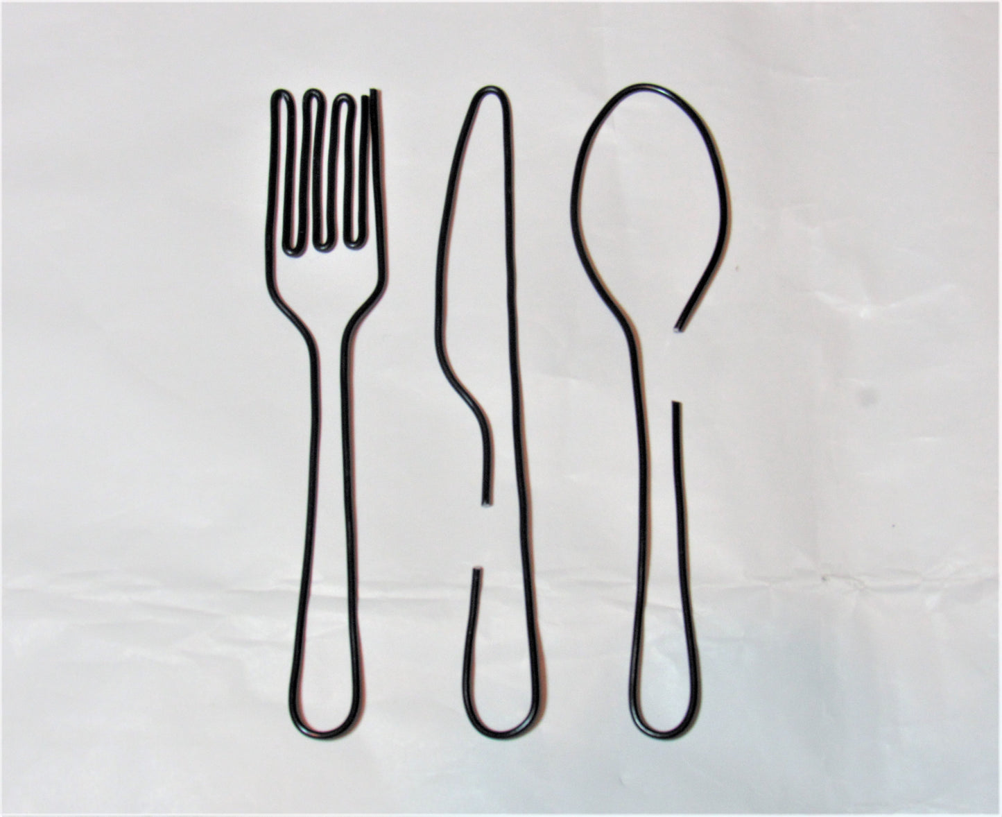 Fork knife spoon wall art for kitchen dining wall decor