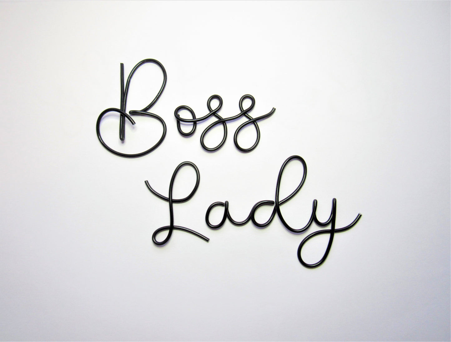Boss Lady sign office decor wire wall art gift