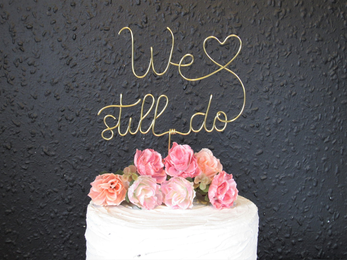 We still do wedding cake topper wire