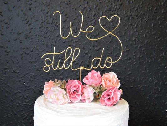 We still do wedding cake topper wire