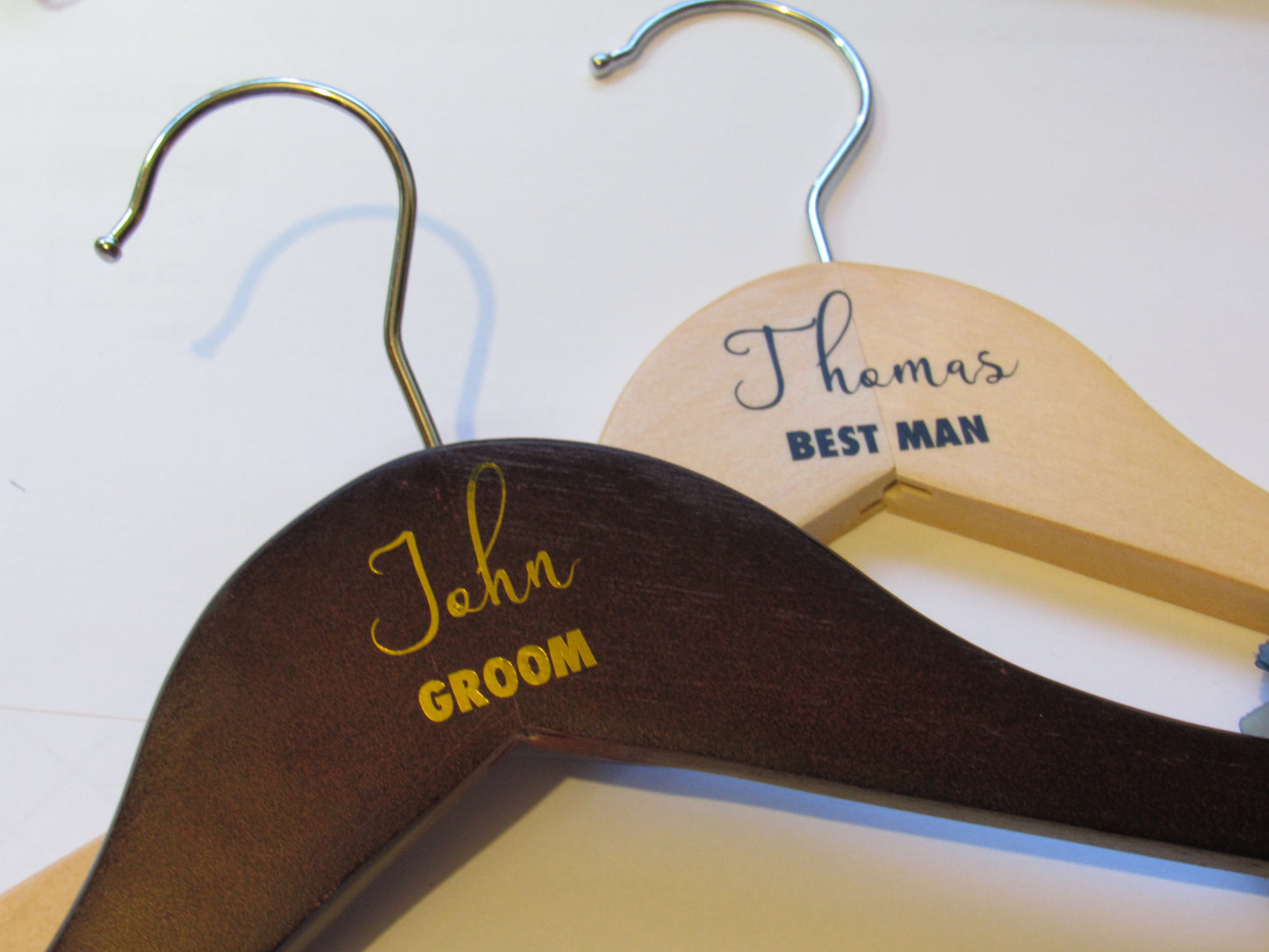 Custom Hanger sticker bridal Hanger Decal for bride or bridesmaid