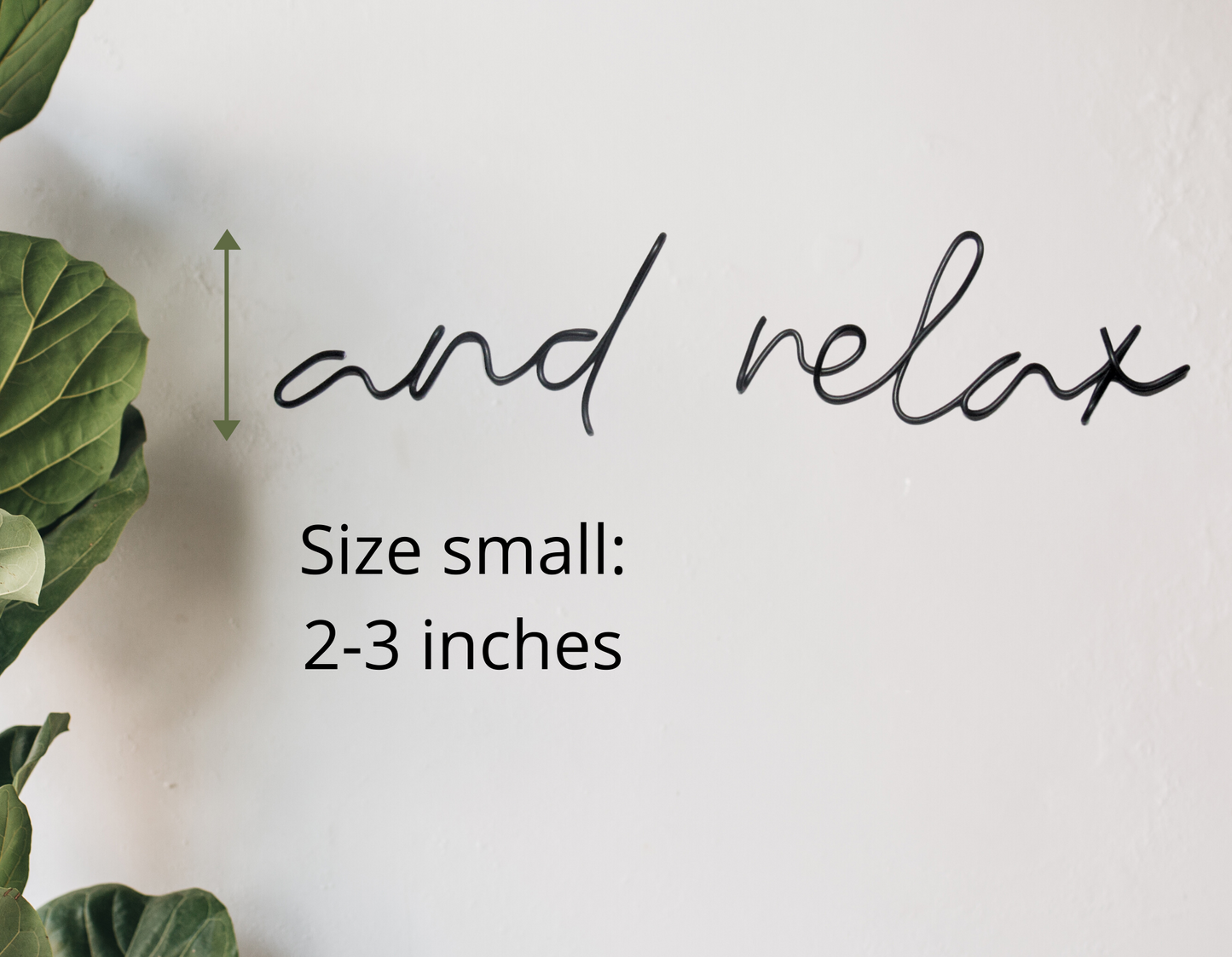 And relax sign wire wall art bathroom signs