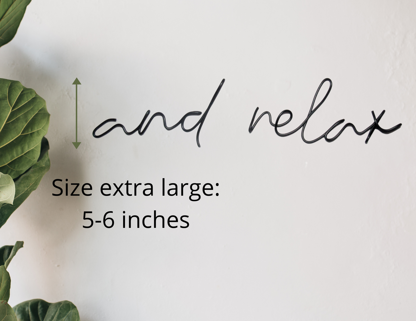 And relax sign wire wall art bathroom signs